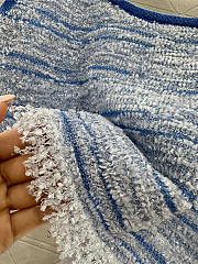Colestore Chanel Top Mixed Fibres  Light Blue - 3