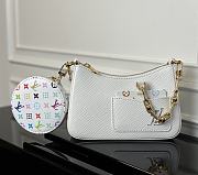 Colestore Louis Vuitton LV x TM Marellini in White Epi Leather 19x13.5x6.5cm - 1