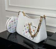 Colestore Louis Vuitton LV x TM Marellini in White Epi Leather 19x13.5x6.5cm - 2