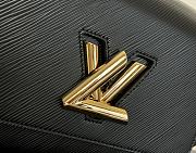 Colestore Louis Vuitton Twist MM in Black Epi 23 x 17 x 9.5cm - 2
