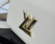 Colestore Louis Vuitton Twist MM in Ivory Epi 23 x 17 x 9.5cm - 3