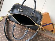 Colestore Louis Vuitton Speedy Bandoulière 25 Calfskin Leather in Black 25 x 13 x 18cm - 5