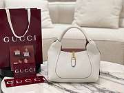Colestore Gucci Softbit Small Shoulder Bag in White leather 21x27.5x6cm - 6