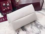 Colestore Gucci Softbit Small Shoulder Bag in White leather 21x27.5x6cm - 5