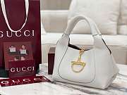 Colestore Gucci Softbit Small Shoulder Bag in White leather 21x27.5x6cm - 4