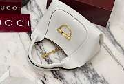 Colestore Gucci Softbit Small Shoulder Bag in White leather 21x27.5x6cm - 3