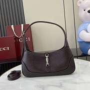Colestore Gucci Jackie 1961 in Dark Brown Natural Grain Leather 27x13x6cm - 1