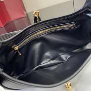 Colestore Gucci Jackie 1961 in Black Natural Grain Leather 27x13x6cm - 2