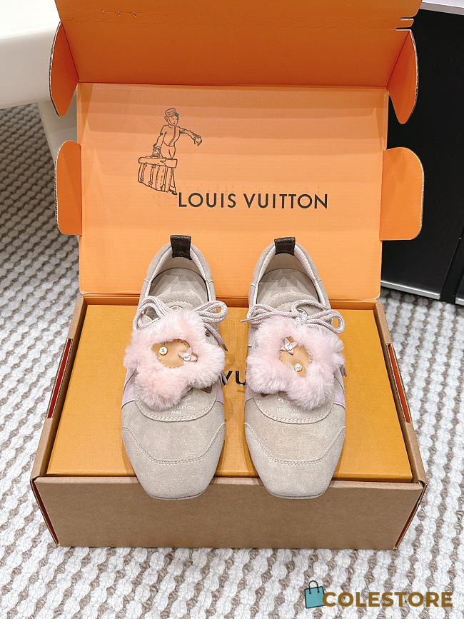 Colestore  Louis Vuitton LV Sneakerina Beige Pink - 1