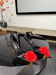 Colestore Christian Louboutin Bellarose Silk Pumps Black - 1