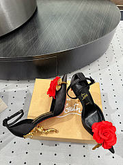 Colestore Christian Louboutin Bellarose Silk Pumps Black - 6