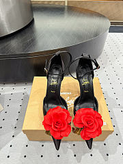 Colestore Christian Louboutin Bellarose Silk Pumps Black - 3
