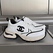 Colestore Chanel Sneaker White & Black  - 1