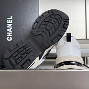 Colestore Chanel Sneaker White & Black  - 3