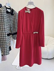 Colestore Valentino Women's Designer Red Silk Dresses - 1