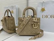 Colestore Small Lady Dior My ABCDior Bag Rope Beige Cannage Lambskin 20 x 18 x 8 cm - 1