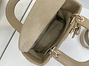 Colestore Small Lady Dior My ABCDior Bag Rope Beige Cannage Lambskin 20 x 18 x 8 cm - 4