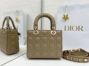 Colestore Small Lady Dior My ABCDior Bag Rope Beige Cannage Lambskin 20 x 18 x 8 cm - 2