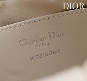 Colestore Dior Bow Clutch in Ivory Lambskin 27×8×18cm - 2