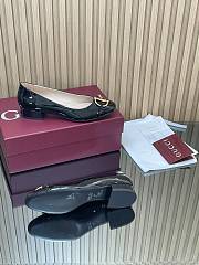Colestore Gucci Women's Ballet Flat with Half Horsebit in Black Patent leather - 4