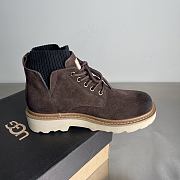 Colestore UGG Men's Neumel Lace-Up Boot – Dark Brown Suede - 3