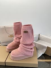 Colestore UGG Classic Mini Dipper Legwarmer for Women Pink - 4