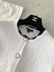 Colestore Chanel Cardigan White & Black - 5
