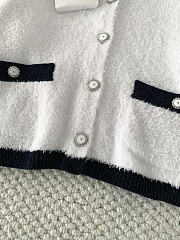 Colestore Chanel Cardigan White & Black - 3