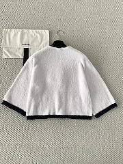 Colestore Chanel Cardigan White & Black - 2