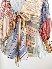 Colestore  Zimmermann Rebellion Striped Mini Dress Spliced - 5