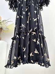 Colestore  Zimmermann Burnout Midi Dress Black - 3