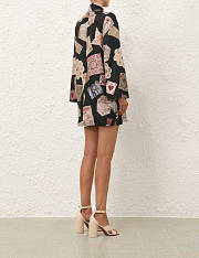 Colestore  Zimmermann Dream Tunic Dress Black Love Letter - 3