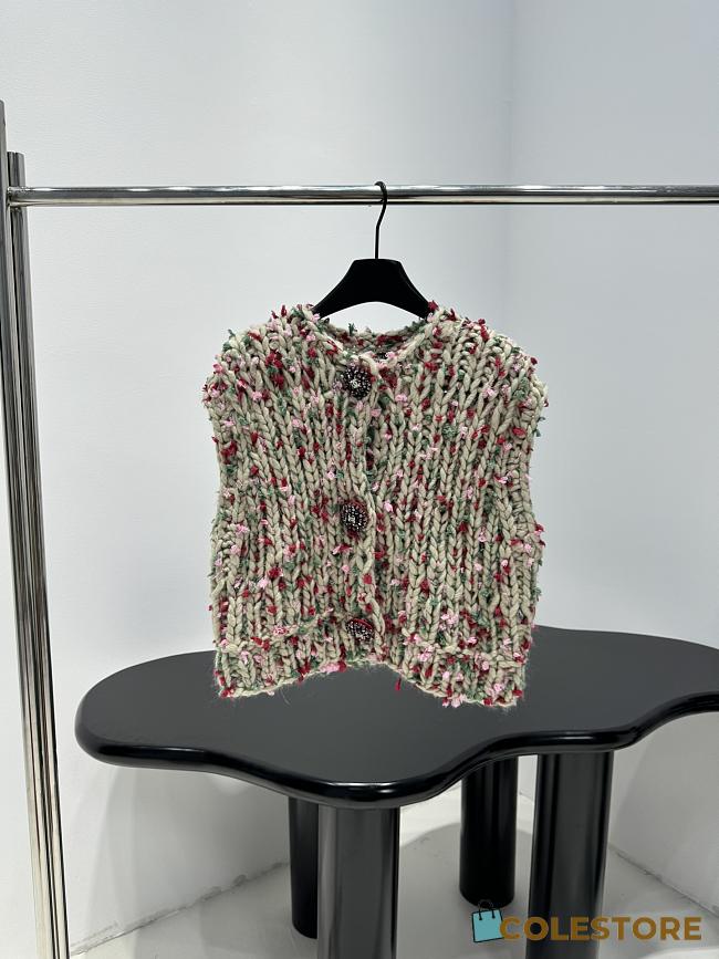 Colestore Chanel Tweed Vest Multicolour - 1