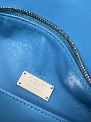 Colestore Loewe Small Featherlight Puzzle Bag in Nappa Lambskin Blue 24x10.5x16.5cm - 6