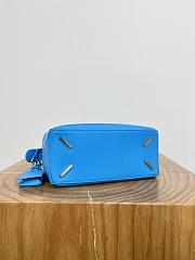 Colestore Loewe Small Featherlight Puzzle Bag in Nappa Lambskin Blue 24x10.5x16.5cm - 2