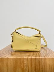 Colestore Loewe Small Featherlight Puzzle Bag in Nappa Lambskin Dark Butter 24x10.5x16.5cm - 1