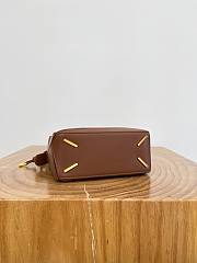 Colestore Loewe Mini Featherlight Puzzle bag in Nappa Lambskin Pecan 17.5x12.5x7.5cm - 4