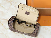 Colestore Louis Vuitton Toiletry Bag Damier Graphite Canvas Brown 20 x 9.3 x 28cm - 3