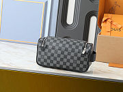 Colestore Louis Vuitton Toiletry Bag Damier Graphite Canvas gray 20 x 9.3 x 28cm - 5