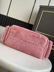 Colestore Chanel 25 Small Handbag Fur Calfskin & Gold-Tone Metal Pink 30x26x14cm - 6
