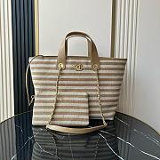 Colestore Chanel Deauville Tote Bag In Beige  31x45x28cm - 1