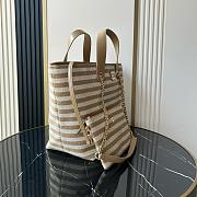 Colestore Chanel Deauville Tote Bag In Beige  31x45x28cm - 6