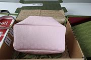 Colestore Gucci Vanity Medium Top Handle Bag Pink GG canvas 27.5x13x14.5cm - 2