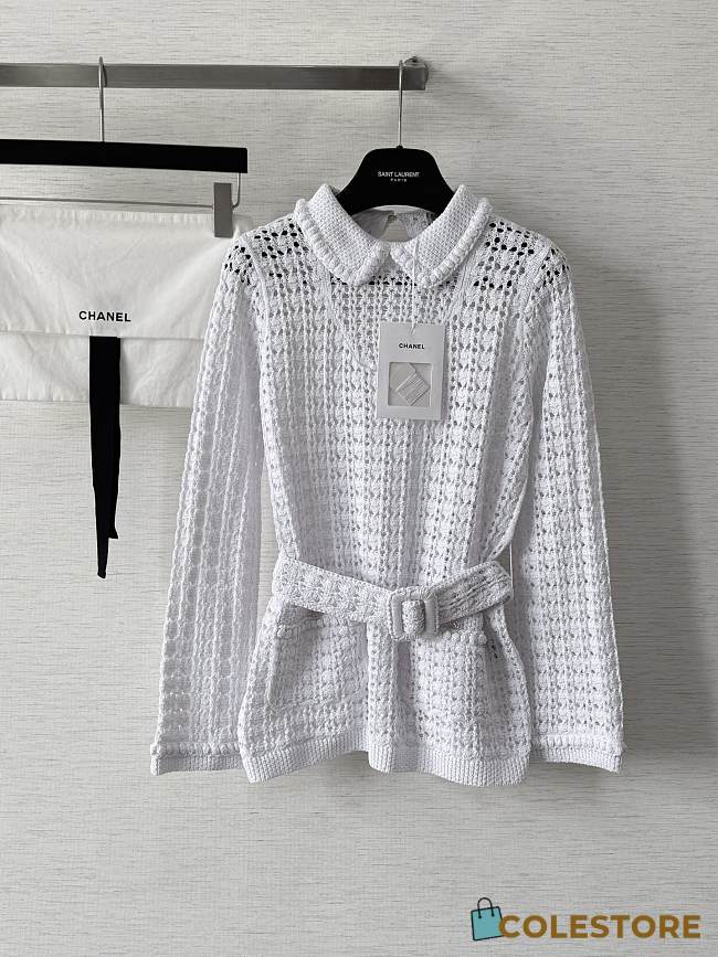 Colestore Chanel Tunic Cotton White - 1