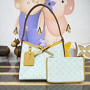 Colestore Louis Vuitton Carryall PM bag in Sky Blue Monogram  29x24x12cm - 1