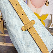 Colestore Louis Vuitton Carryall PM bag in Sky Blue Monogram  29x24x12cm - 3