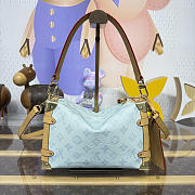 Colestore Louis Vuitton Side Trunk MM Monogram Origine Sky Blue 23.5x8.5x16cm - 4