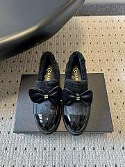 Colestore Chanel Loafers Wool, calfskin, sheepskin & polished calfskin Black  - 1