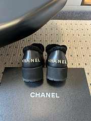 Colestore Chanel Loafers Wool, calfskin, sheepskin & polished calfskin Black  - 6