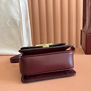 Colestore Gucci Siena Small Top Handle Bag Rosso Ancora Red 19x13x8.5cm - 4